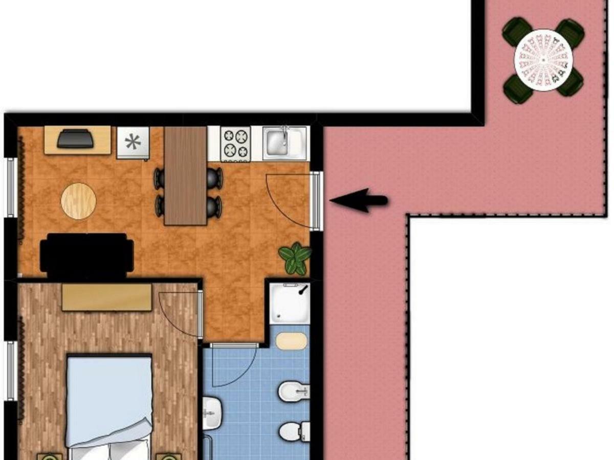 דירות ברנצונה סול גארדה Casa Manu מראה חיצוני תמונה